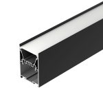 Алюминиевый профиль Arlight LINE-5075-HONEYCOMB-2000 BLACK 044874