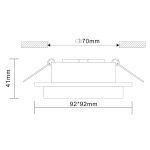 Встраиваемый светильник ST LUCE ST206.418.01