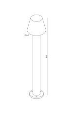 Уличный светильник Maytoni Harz O421FL-L5W