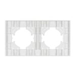 Рамка на 2 поста пластиковая Arlight FRM-PERIO-PL-2-BK 049751