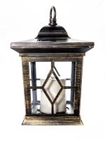 Подвесной светильник на солнечных батареях (10227) Uniel USL-S-180/PT220 Bronze lantern