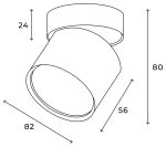 Накладной спот Hesby Lighting Mysen HSBL_0180