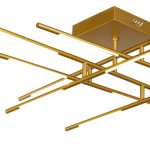 Потолочная люстра DeLight Collection Tubular MX18001070-12A gold