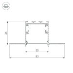 Профиль Arlight SL-LINIA 027158