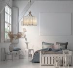 Подвесная люстра iLamp Manhattan P2554-6 Nickel