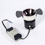 Встраиваемый светильник Fiberli 302T75 (круглая рамка) 12130201