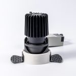 Встраиваемый светильник Fiberli MR1215 (круглая рамка) 12130102