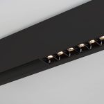 Трековый магнитный светильник Arlight MAG-LASER-45-L480-18W Warm3000 (BK, 15 deg, 24V, DALI) 046548