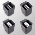 Уличный настенный светильник Arlight LGD-WALL-VARIO-S104x129-2x6W Day4000 (GR, 1-80 deg) 029794