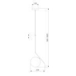 Подвесной светильник Eurosvet Shape 50213/1 хром