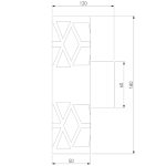 Бра Elektrostandard Fanc MRL LED 1023 черный 4690389153297