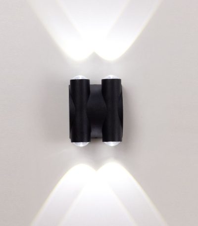 Фасадный светильник AM Group AM359-4X1W BK 4000K