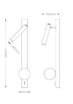 Бра Arte Lamp Joseph A2172AP-2BK