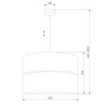 Подвесной светильник TK Lighting 534 Hilton