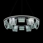 Подвесная люстра LED4U L7706-800 BK