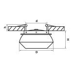 Встраиваемый светодиодный светильник Lightstar Orbe 051307