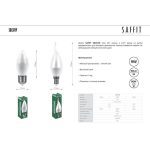 Лампа светодиодная Saffit SBC3709 Свеча E27 9W 4000K 55129