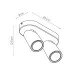 Спот Lucide XYRUS 23954/11/30