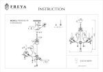 Подвесная люстра Freya Dezi FR3040-PL-06-WG
