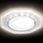 Встраиваемый светильник Ambrella Light GX53 LED G216 CH/WH