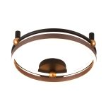 Потолочный светильник Crystal Lux FERNANDO PL48W LED COFFEE/BLACK