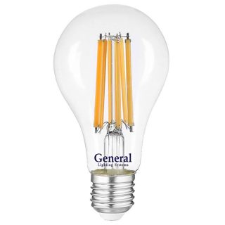 Филаментная светодиодная лампа General GLDEN-A65S-25ВТ-230-E27-4500 660323