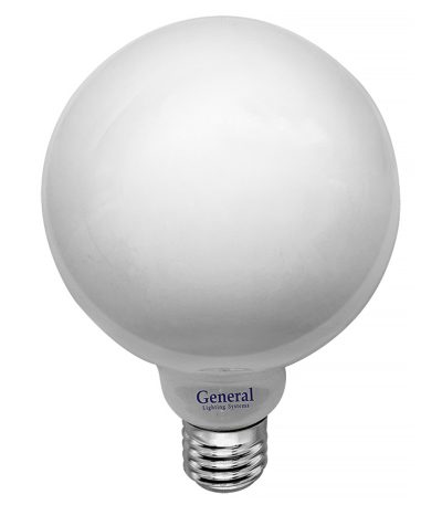 Филаментная светодиодная лампа General GLDEN-G125S-M-8-230-E27-4500 684800