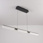 Подвесной светильник iLedex Vision 9309D-1200-2 WH+BK