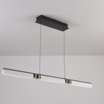 Подвесной светильник iLedex Vision 9309D-1200-2 WH+BK