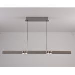 Подвесной светильник iLedex Vision 9309D-1200-2 GR+BK