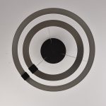 Подвесная люстра iLedex Vision 9225-6+4SD GR+BK