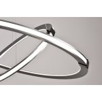 Подвесная люстра iLedex Vision 9225-8+5SD GR+BK