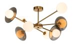 Потолочная люстра Indigo Jazz 11020/8C Brass V000164