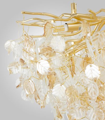 Подвесная люстра AM Group FOREST DL1200 GOLD