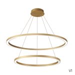 Подвесная люстра Crystal Lux FORTUNA SP123W LED GOLD
