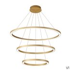 Подвесная люстра Crystal Lux FORTUNA SP158W LED GOLD