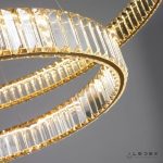 Подвесная люстра iLedex Woodstock 10920P/2-60W-3000K (10/6) GL-CL