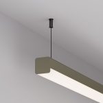 Профиль с экраном Arlight LINE-D-3030-2000 SQUARE OLIVE GREY+OPAL 055097