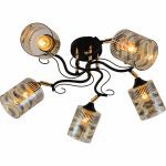 Люстра на штанге Reluce 11313-0.3-05 BK+FGD