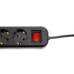 Удлинитель 3-местный с/з с выключателем Stekker Home HM03-31-03 50422