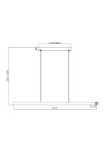 Подвесной светильник Arte Lamp Lao A2190SP-1BK
