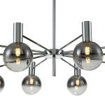 Люстра на штанге Indigo Collana 13015/10R Chrome V000225