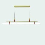 Подвесной светильник iLedex Zoom 9498P-46W-3000K GL-BR-WH