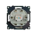 Розетка компьютерная 1-местная RJ-45 Stekker Катрин GLS00-7107-08 49227