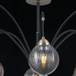 Люстра на штанге Illumico IL0433-8PSQ-79 BK AB