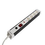 Сетевой фильтр 4-местный с/з Stekker Techno HM22-41-03 50148