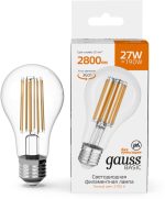 Светодиодная филаментная лампа Gauss Basic Filament 40712172