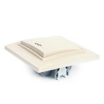 Переключатель перекрестный 1-клавишный Stekker Эрна 39926