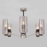 Люстра на штанге Eurosvet Grino 70139/6 никель