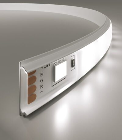 Гибкий алюминиевый профиль для светодиодной ленты Elektrostandard LL-2-ALP012 4690389170515